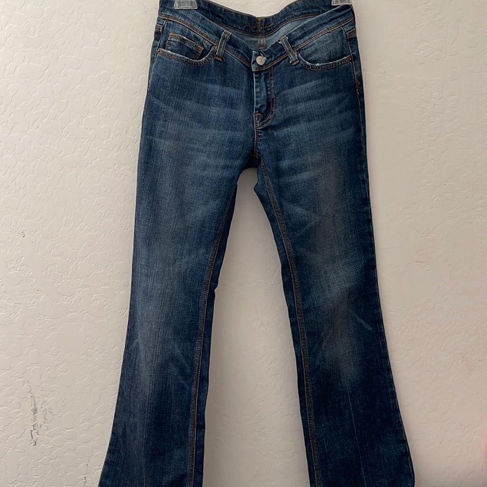 7 For All Mankind jeans size 29, denim bootcut jeans!